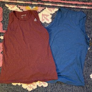 Reebok Racerback Crewneck Tanks M